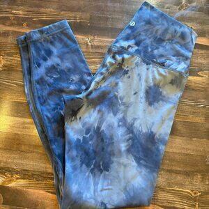 Heynuts tie-dye print leggings, size medium